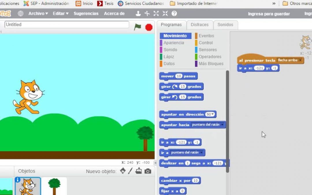 Taller Xnergic: Programació de jocs amb Scratch